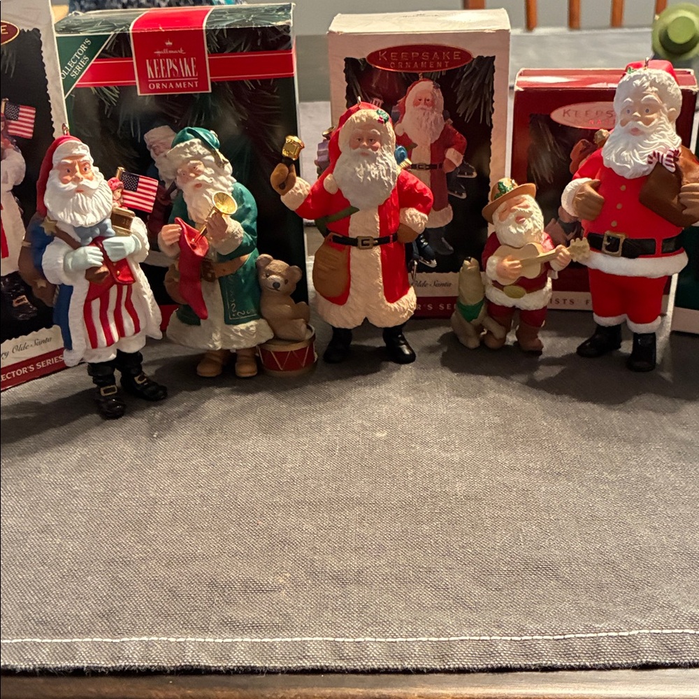 Santa Hallmark KEEPSAKE Ornaments